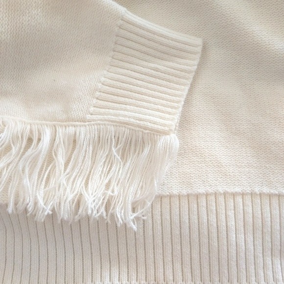 🍒NWOT🍒 FRAME FRINGE SWEATER - Picture 9 of 10